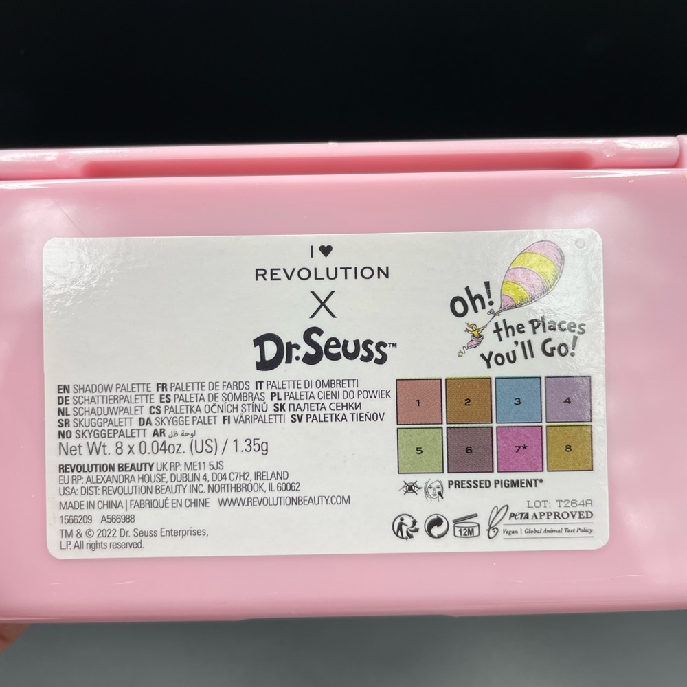 I Heart Revolution x Dr. Seuss Oh, The Places You’ll Go! Shadow Palette - Picture 4 of 5